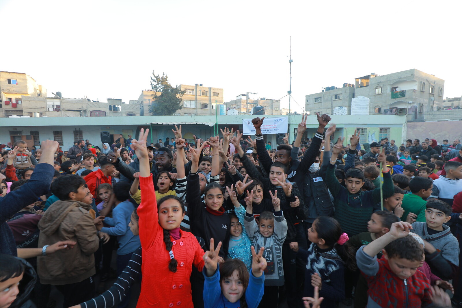 Bringing moments of joy to children in Gaza