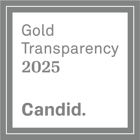 Candid Gold Transparency badge for 2025
