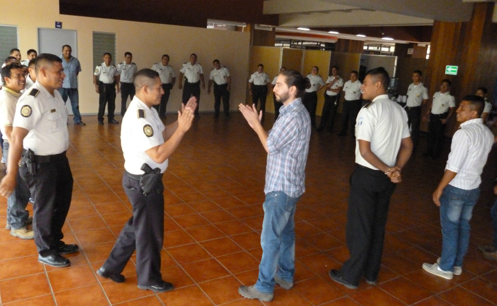 In Guatemala, working with authorities to prevent violence