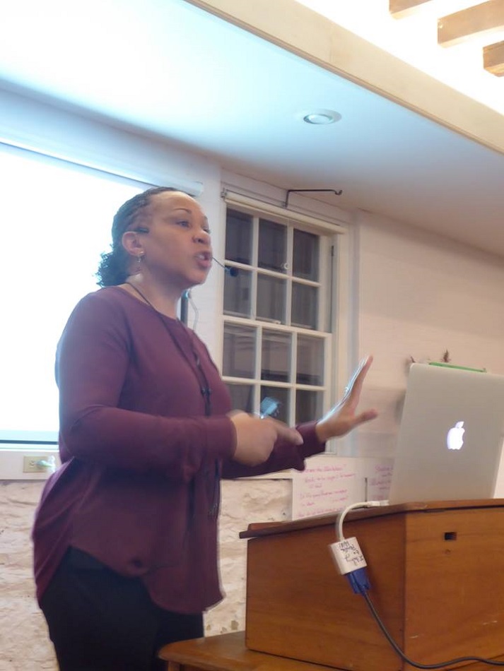 Dr. Joy DeGruy teaches about "Post Traumatic Slave Syndrome" at Pendle Hill