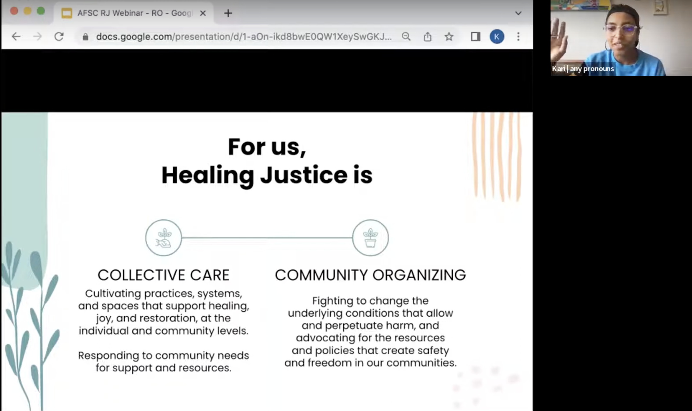 Watch our webinar recordings to learn more about Restorative Justice