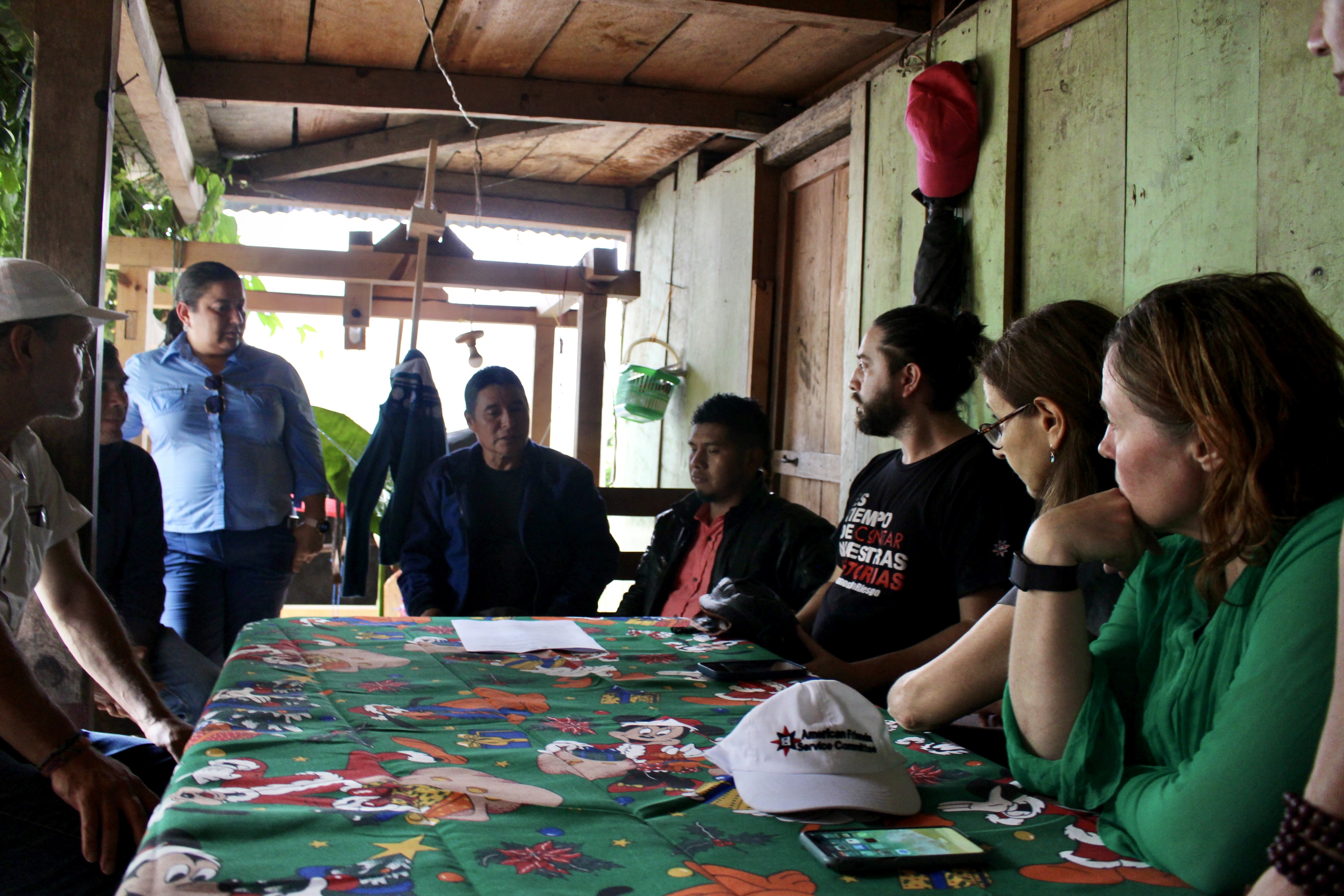 Showing solidarity with Indigenous communities in Guatemala