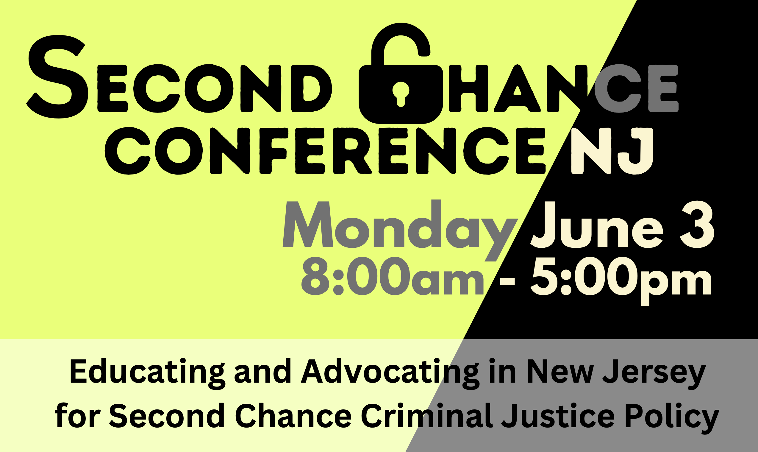 2024 Second Chance Conference: New Jersey
