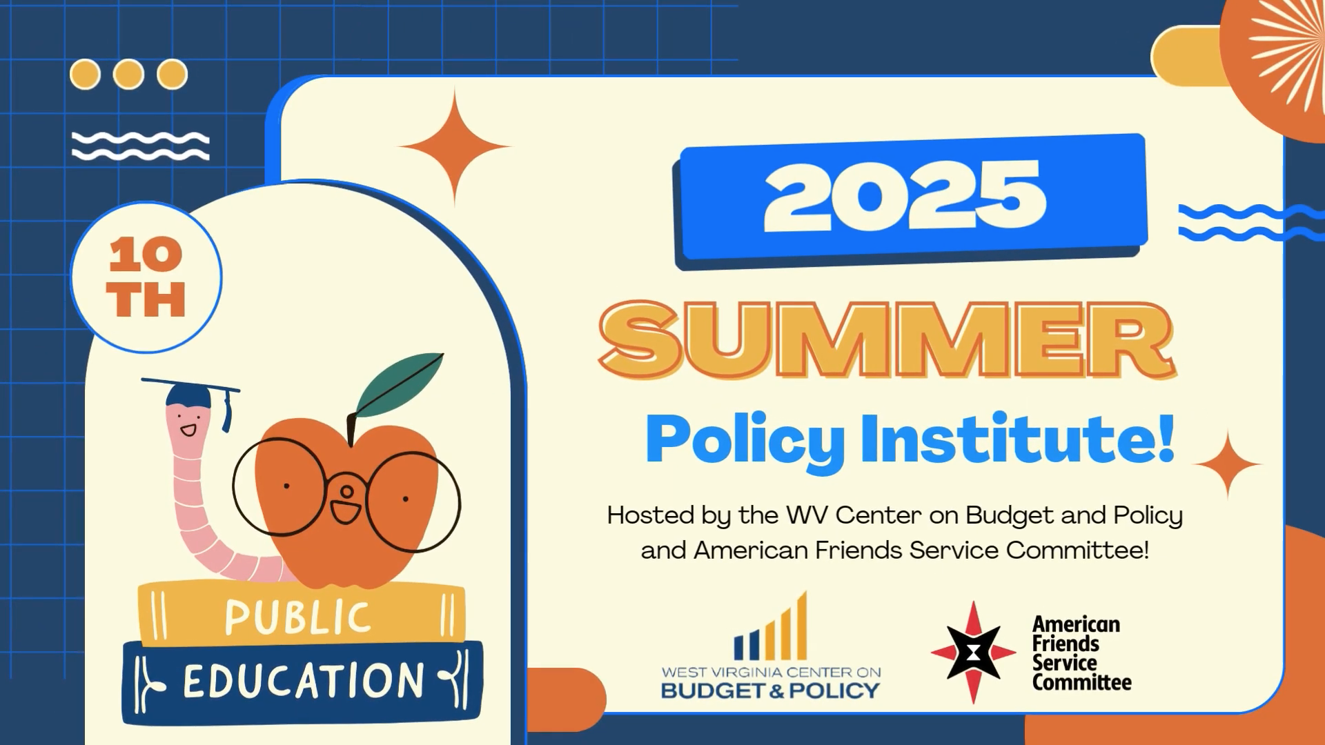 Image of details for the 2025 Summer Policy Institute
