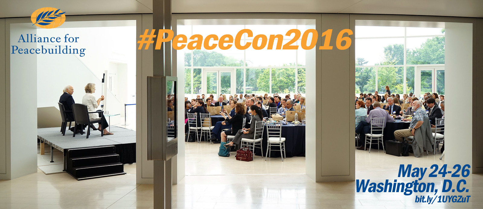 Where can you learn about the future of peace building?