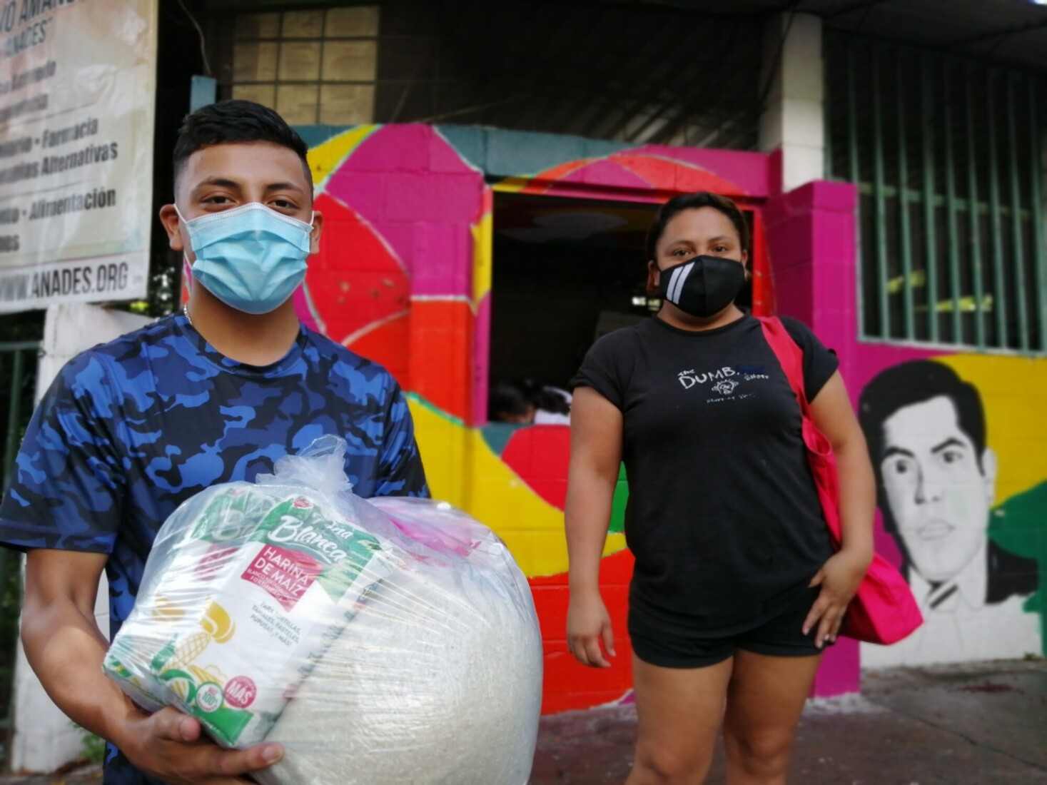 Providing aid to communities in El Salvador