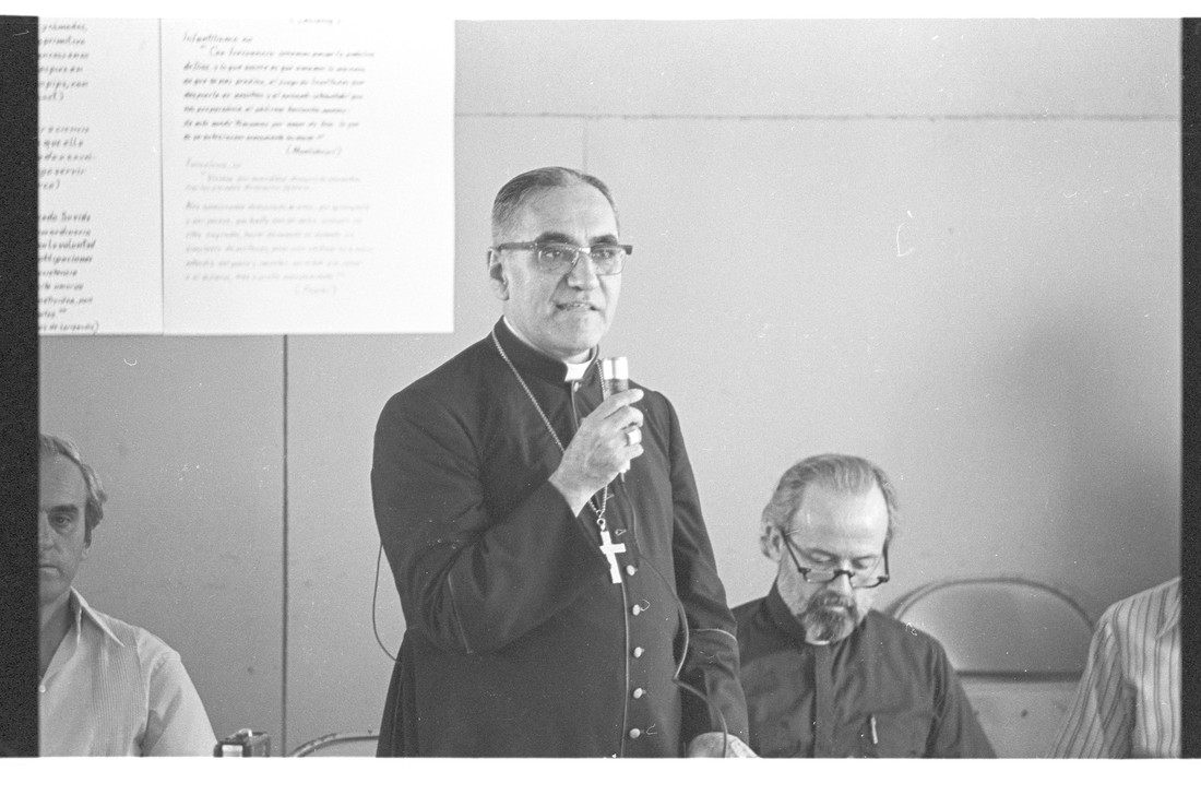 Honoring Saint Oscar Romero, archbishop of San Salvador