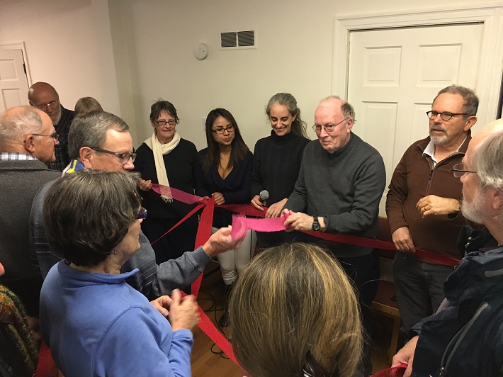 Ingird is accepted into Sanctuary at Mountain View Friends Meeting, photo by Gabriela Flora