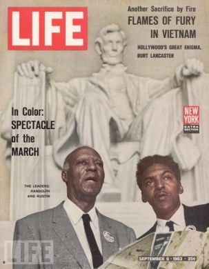 Bayard Rustin in Life Magazine