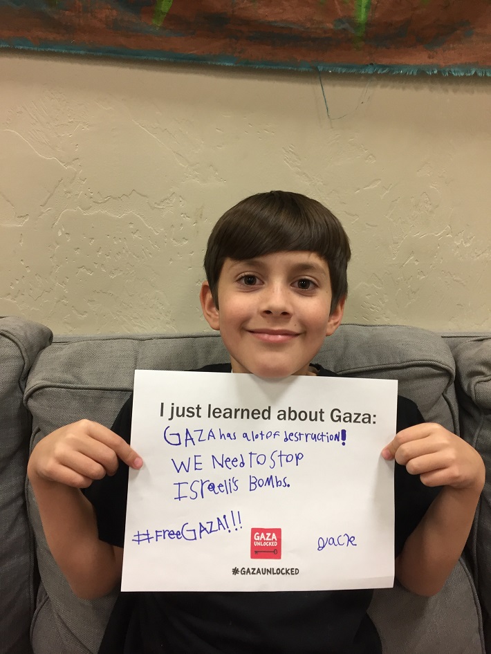 What I learned about Gaza by Jack