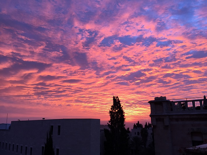 Jerusalem sunset by Mati Gomis-Perez