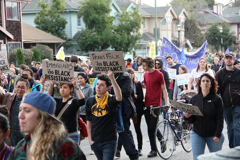 Reclaim MLK march in Oakland, CA 2015 (Peg Hunter - Creative Commons)