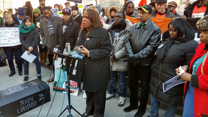 Actions in Manhattan and the Bronx on the 4th Anniversary of Ramarley Graham's Murder at the hands of the NYPD (flickr user The All-Nite Images: Creative Commons) 