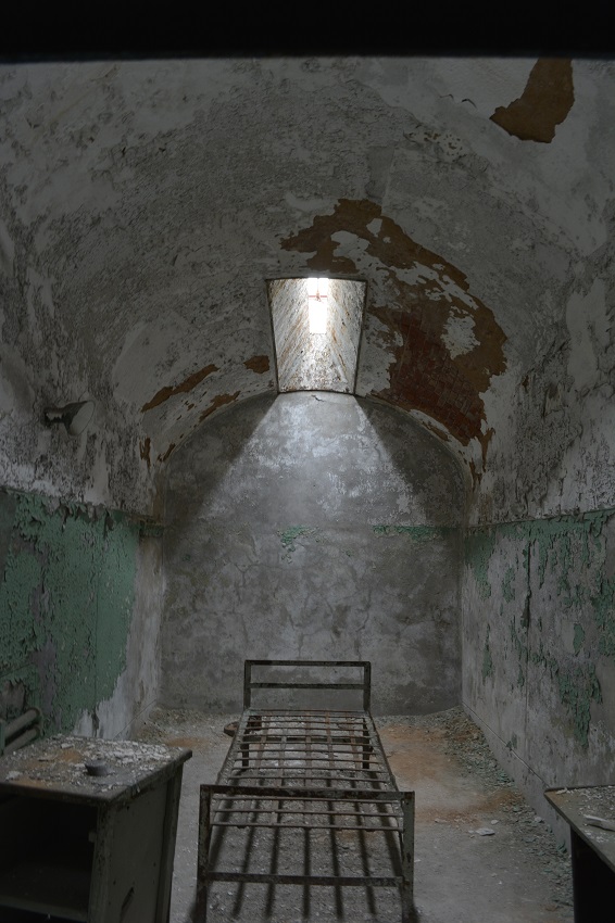 Solitary cell at Eastern State Penitentiary (Photo: Lucy Duncan)