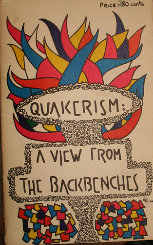 Quakerism: A view from the back benches cover. 